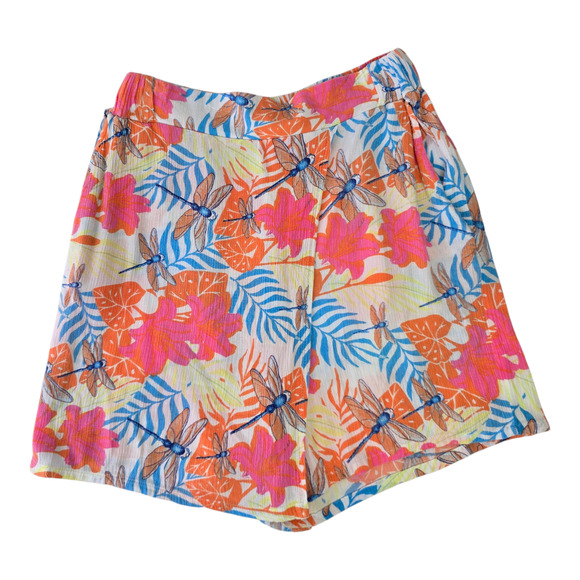 Tropical Dragonflies Rayon Skort by Juniper & Lime Y2K Size M - Picture 4 of 9